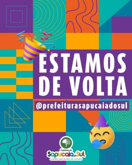 ESTAMOS DE VOLTA!