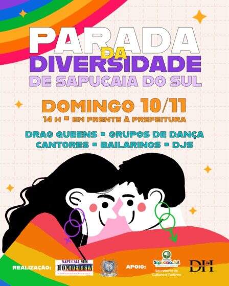 8ª PARADA DA DIVERSIDADE DE SAPUCAIA DO SUL