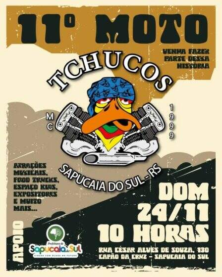 11° ENCONTRO DE MOTO TCHUCOS