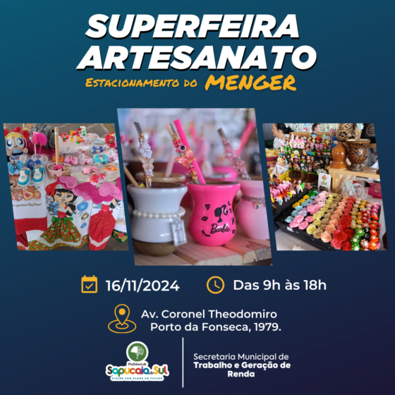 SUPERFEIRA DE ARTESANATO