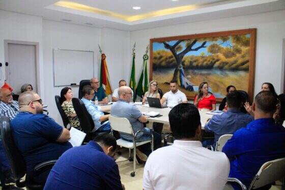 REUNIÃO DE SECRETÁRIOS DEBATE ELABORAÇÃO DO PLANO PLURIANUAL